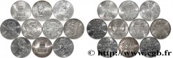 Lot de 10 pièces de 100 francs commémoratives - - F.-/