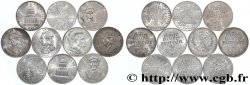 Lot de 10 pièces de 100 francs commémoratives - - F.-/