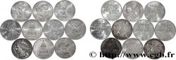 Lot de 10 pièces de 100 francs commémoratives - - F.-/