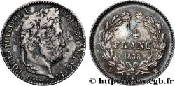 1/4 franc Louis-Philippe 1838 Lille F.166/73