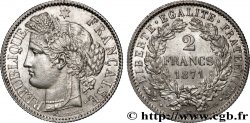 2 francs Cérès, avec légende 1871 Bordeaux F.265/7