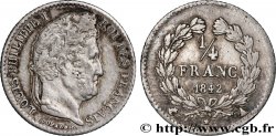 1/4 franc Louis-Philippe 1842 Paris F.166/89