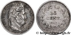25 centimes Louis-Philippe 1845 Rouen F.167/1