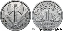 1 franc Francisque, lourde 1942  F.222/3