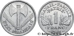 1 franc Francisque, lourde 1942  F.222/3