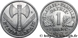 1 franc Francisque, légère 1943  F.223/3