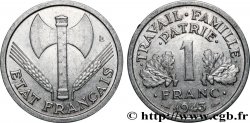 1 franc Francisque, légère 1943  F.223/3