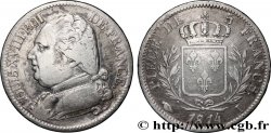 5 francs Louis XVIII, buste habillé 1814 Limoges F.308/6