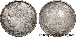 5 francs Cérès, IIe République 1851 Paris F.327/7