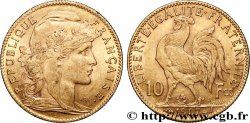 10 francs or Coq 1907 Paris F.509/8
