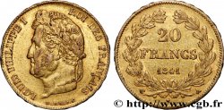 20 francs or Louis-Philippe, Domard 1841 Paris F.527/25