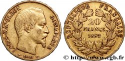 20 francs or Louis-Napoléon 1852 Paris F.530/1