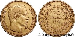 20 francs or Napoléon III, tête nue 1853 Paris F.531/1