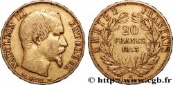 20 francs or Napoléon III, tête nue 1853 Paris F.531/1