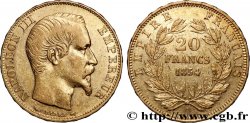 20 francs or Napoléon III, tête nue 1854 Paris F.531/2