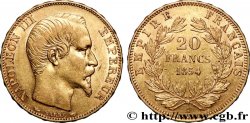 20 francs or Napoléon III, tête nue 1854 Paris F.531/2