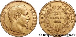 20 francs or Napoléon III, tête nue 1859 Paris F.531/15