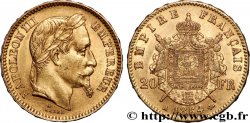 20 francs or Napoléon III, tête laurée 1864 Paris F.532/8