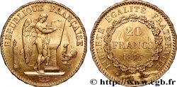 20 francs or Génie, Troisième République 1875 Paris F.533/3