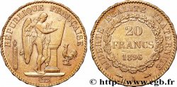 20 francs or Génie, Troisième République 1896 Paris F.533/20
