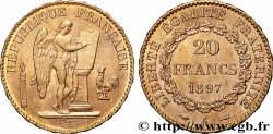 20 francs or Génie, Troisième République 1897 Paris F.533/22