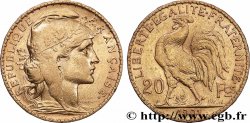 20 francs or Coq, Dieu protège la France 1901 Paris F.534/6