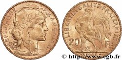 20 francs or Coq, Dieu protège la France 1904 Paris F.534/9