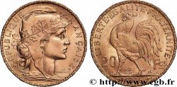 20 francs or Coq, Dieu protège la France 1906 Paris F.534/11