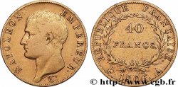 40 francs or Napoléon tête nue, Calendrier grégorien 1806 Paris F.538/1