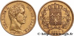 40 francs or Charles X, 2e type 1830 Paris F.544/5