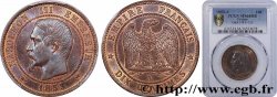 Dix centimes Napoléon III, tête nue 1853 Paris F.133/2