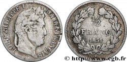 1/2 franc Louis-Philippe 1831 Toulouse F.182/9