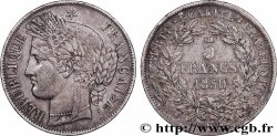 5 francs Cérès, IIe République 1850 Bordeaux F.327/6