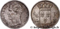 1/4 franc Charles X 1826 Rouen F.164/3