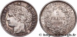 1 franc Cérès, Troisième République, petit A 1871 Paris F.216/2