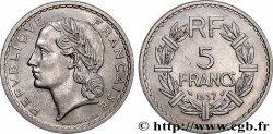 5 francs Lavrillier, nickel 1937  F.336/6
