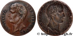 Épreuve uniface avers de 40 francs or Bonaparte Premier Consul 1803 Paris F.536/1 var.