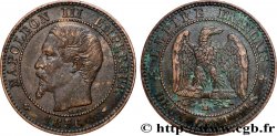 Deux centimes Napoléon III, tête nue 1856 Marseille F.107/42