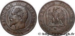 Cinq centimes Napoléon III, tête nue 1855 Marseille F.116/26