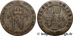 10 cent. à l&nbsp;N couronnée 1808 Paris F.130/2