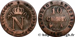 10 cent. à l&nbsp;N couronnée 1809 Paris F.130/10