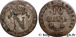 10 cent. à l&nbsp;N couronnée 1809 Paris F.130/10