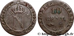 10 cent. à l&nbsp;N couronnée 1809 Limoges F.130/15