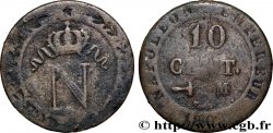 10 cent. à l&nbsp;N couronnée 1809 Toulouse F.130/16