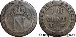 10 cent. à l&nbsp;N couronnée 1809 Lille F.130/19