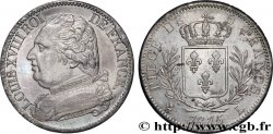 5 francs Louis XVIII, buste habillé 1815 Bayonne F.308/23 SUP 