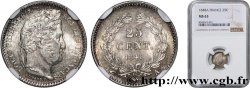 25 centimes Louis-Philippe 1848 Paris F.167/12