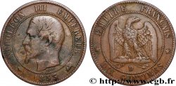 Dix centimes Napoléon III, tête nue 1853 Lyon F.133/5