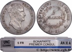 5 francs Bonaparte Premier Consul 1803 Paris F.301/1