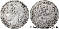 20 centimes Cérès, IIe République 1851 Paris F.146/7